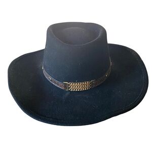 Little Joe Western Collection 100% Wool Cowboy Hat Size 6 7/8‎ (55)